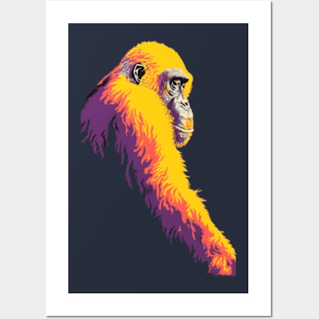 Gorilla Wall Art by TshirtMA